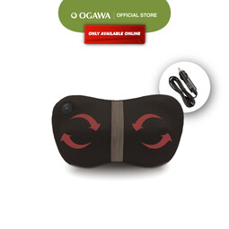 [Caring Pharmacy] OGAWA Mobile Shiatsu Lite Shiatsu Kneading Massage Pillow (Ashwood)*